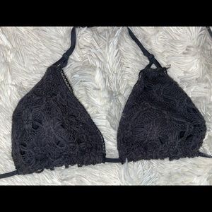 HOLLISTER CROCHET SWIM TOP